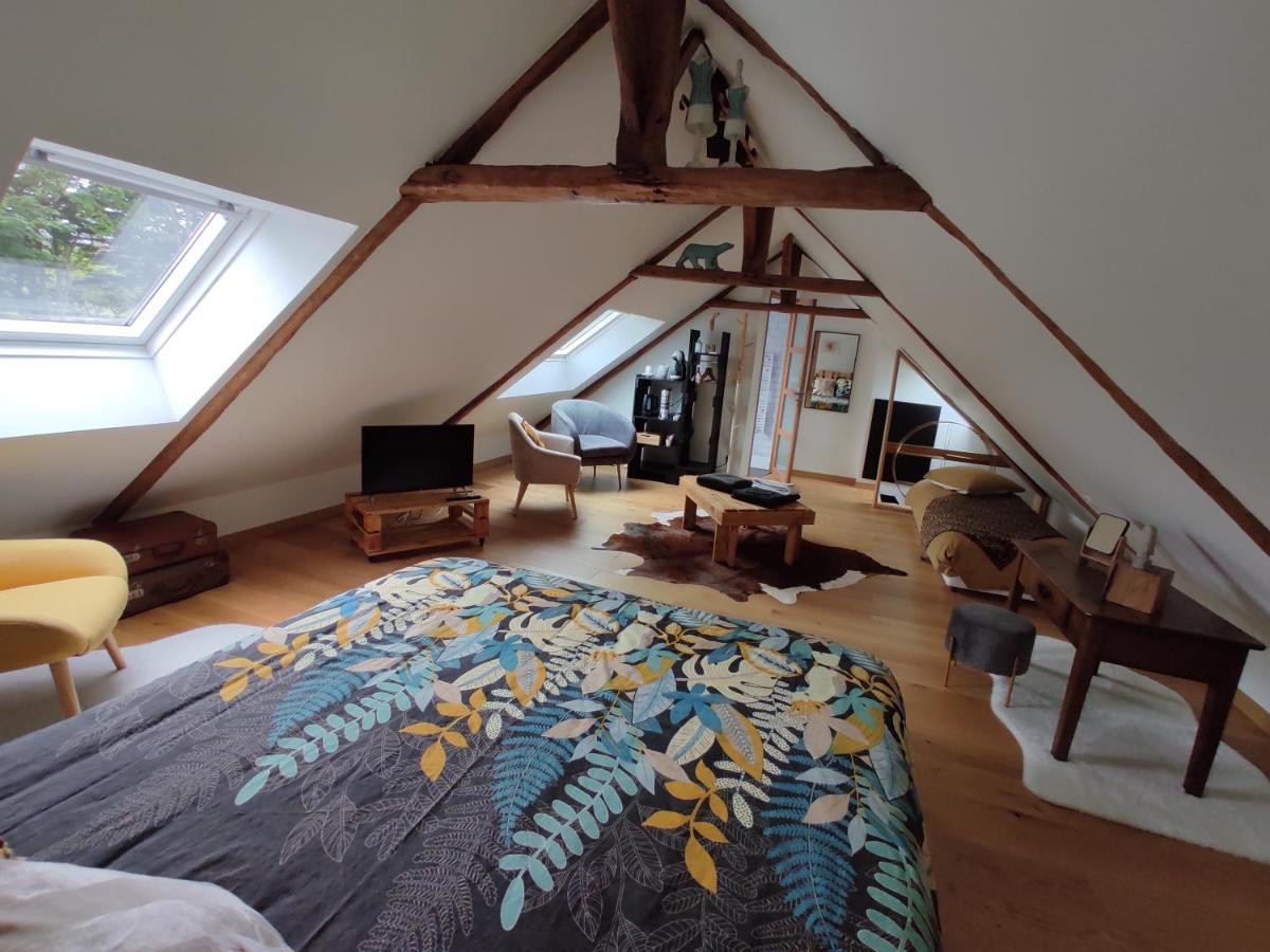 Aux Trois Palmiers Bed and Breakfast Saint-Brieuc Buitenkant foto